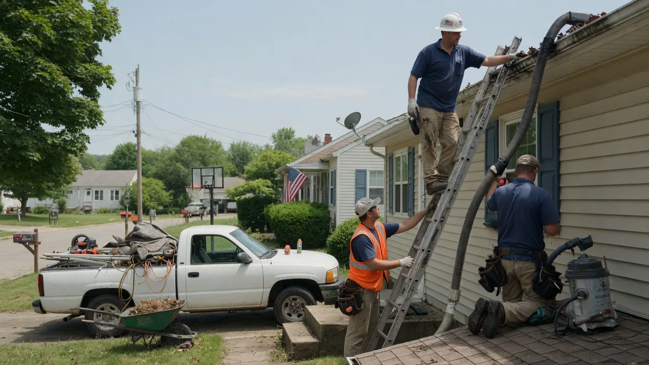 Gutter Installation in Cottage Hills, IL near me